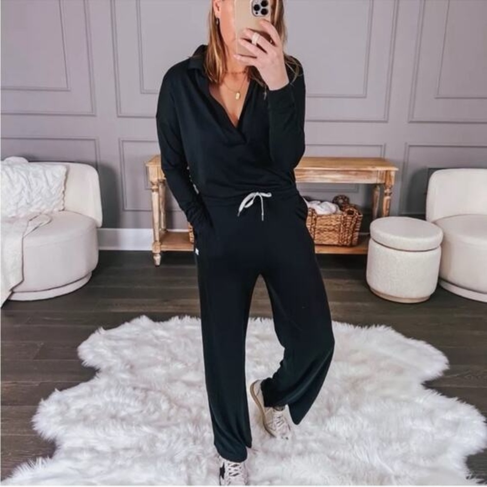 Vuori Black Women's Jumpsuit